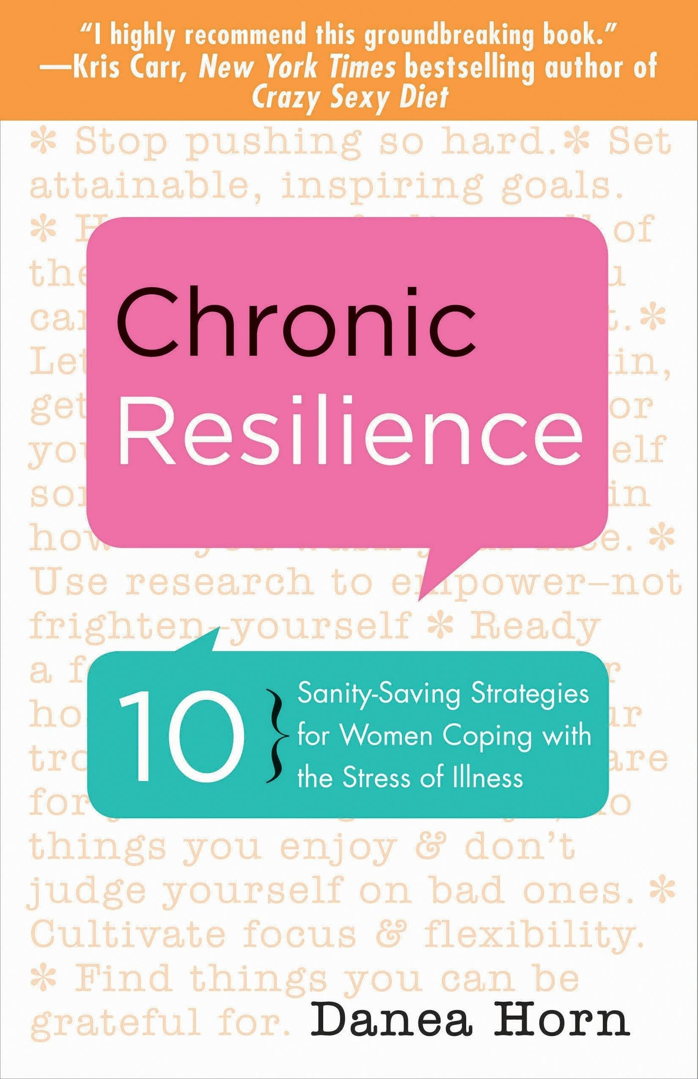 Book cover image for Chronic Resilience ISBN: 9781573245944